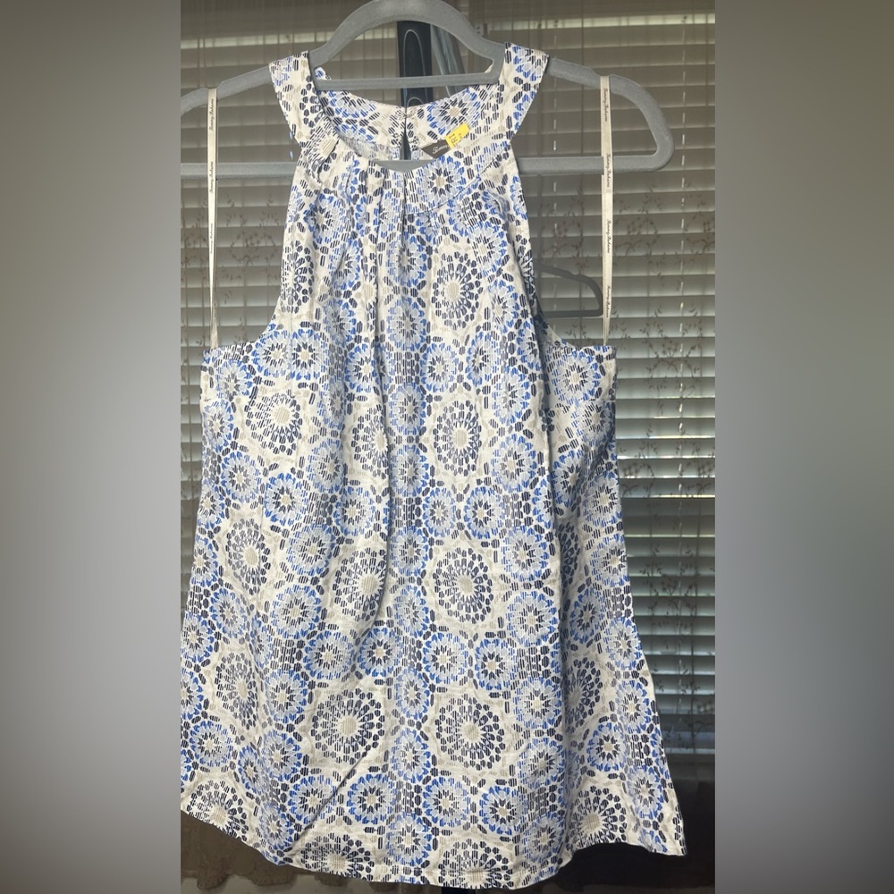 Tommy Bahama  100% Linen Sleeveless Top Size XL